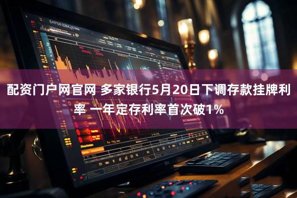 配资门户网官网 多家银行5月20日下调存款挂牌利率 一年定存利率首次破1%