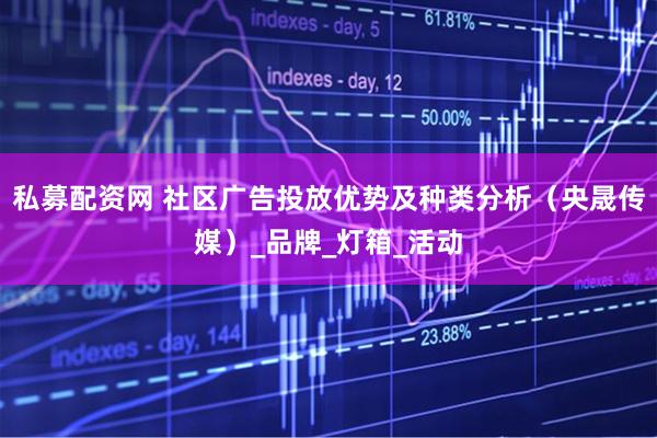 私募配资网 社区广告投放优势及种类分析（央晟传媒）_品牌_灯箱_活动